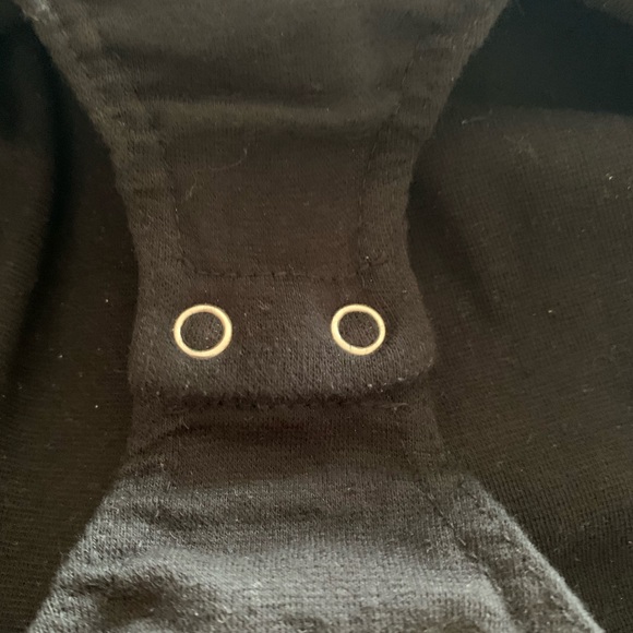 Size small black bodysuit with lace on arms - Picture 5 of 6